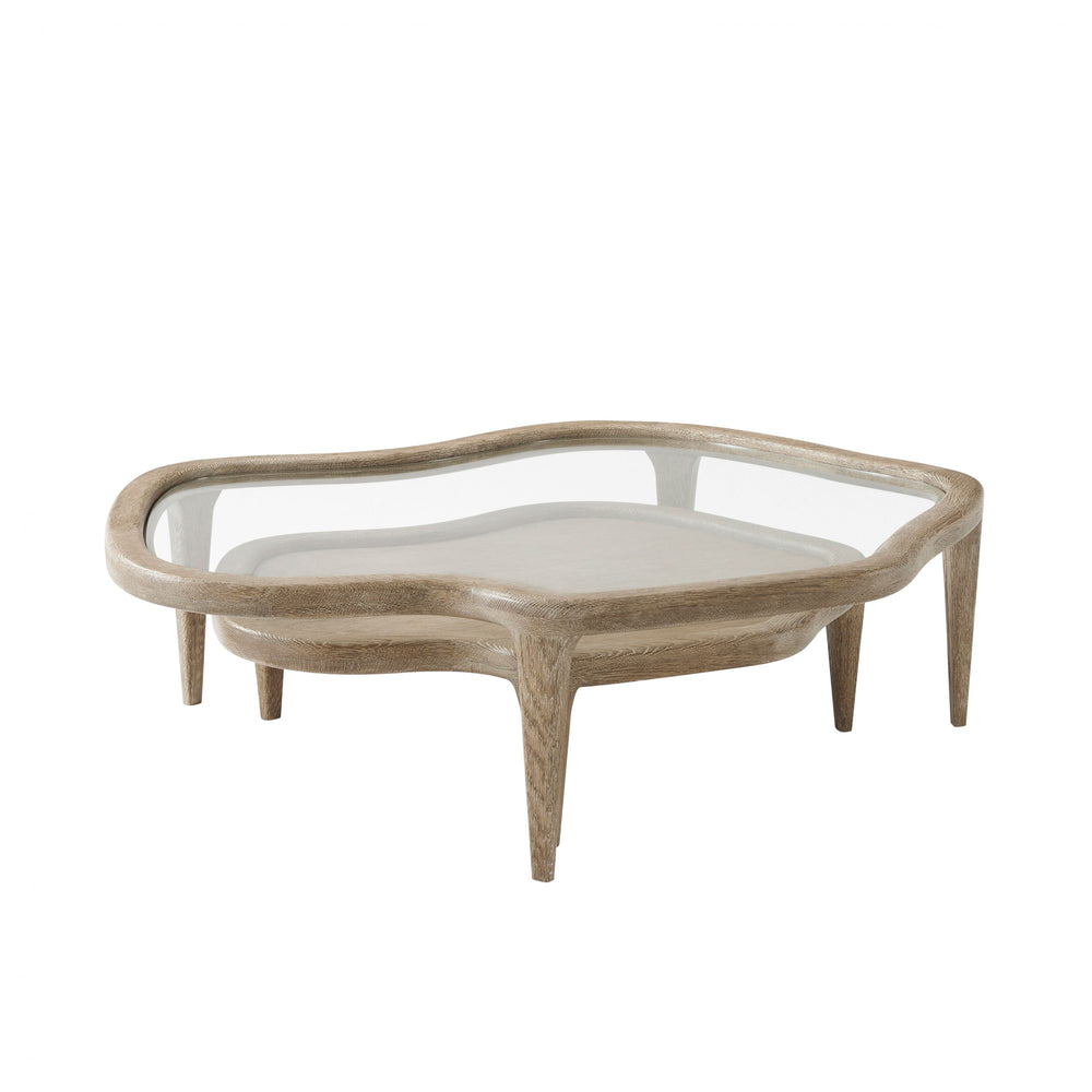 Tide Cocktail Table - Theodore Alexander - AmericanHomeFurniture