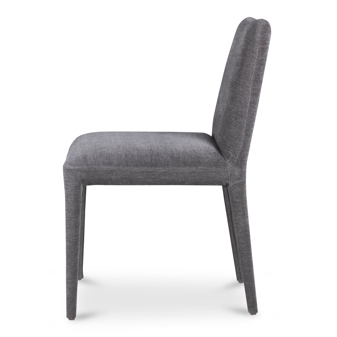 American Home Furniture | Moe's Home Collection - Calla Dining Chair Dark Grey-Set Of Two