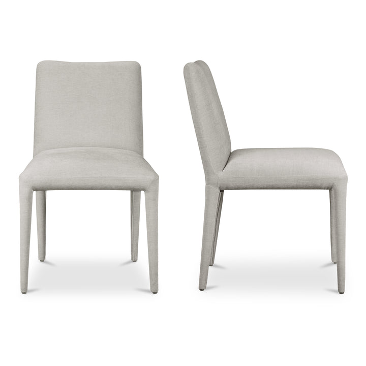 American Home Furniture | Moe's Home Collection - Calla Dining Chair Light Grey-Set Of Two