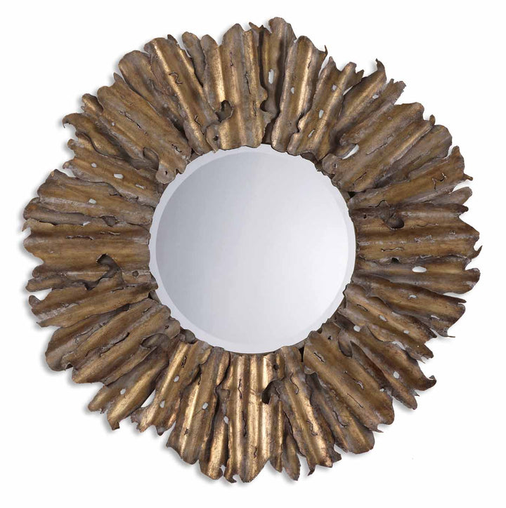 HEMANI ANTIQUE GOLD MIRROR - AmericanHomeFurniture