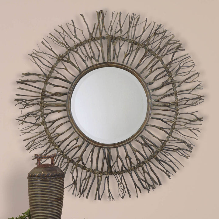 JOSIAH WOVEN MIRROR - AmericanHomeFurniture