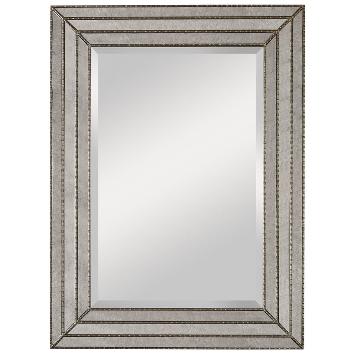 SEYMOUR ANTIQUE SILVER MIRROR - AmericanHomeFurniture