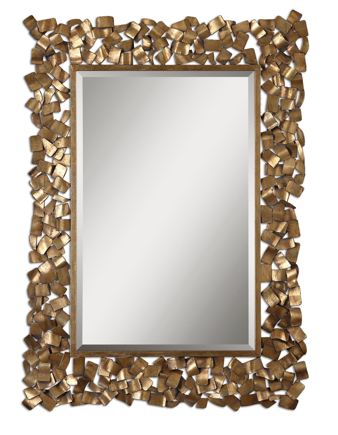 Uttermost CAPULIN ANTIQUE GOLD MIRROR WALL MIRRORS