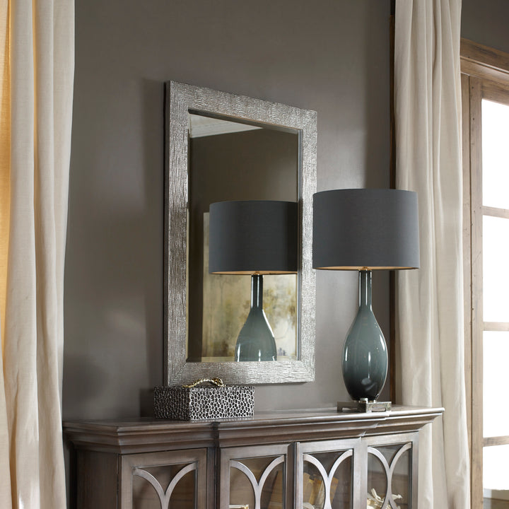 TAREK SILVER MIRROR - AmericanHomeFurniture