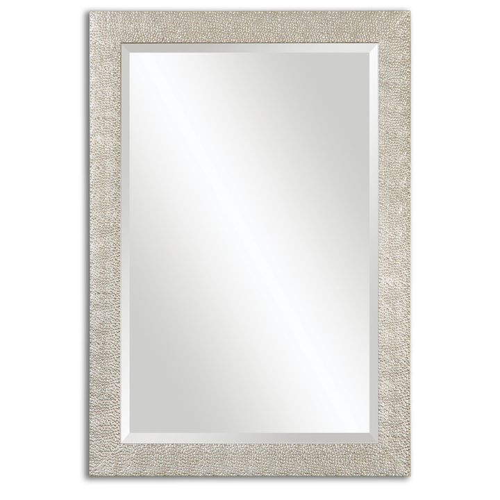 PORCIUS ANTIQUED SILVER MIRROR - AmericanHomeFurniture