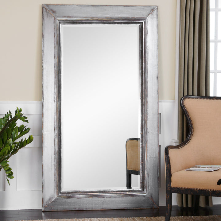 LUCANUS OVERSIZED SILVER MIRROR - AmericanHomeFurniture