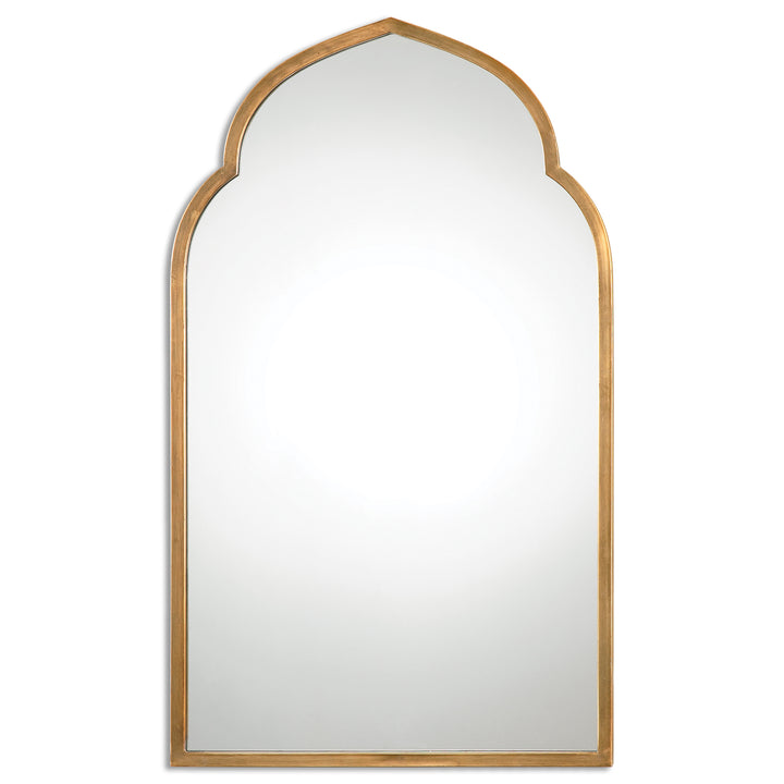 KENITRA GOLD ARCH MIRROR - AmericanHomeFurniture