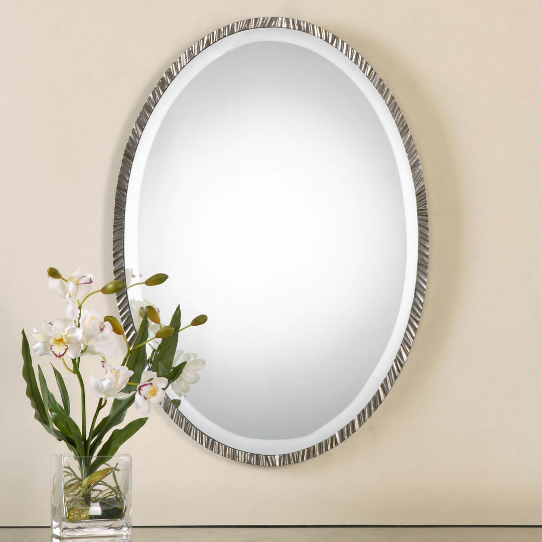 ANNADEL OVAL WALL MIRROR - AmericanHomeFurniture