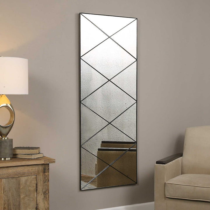 EMPORIA ANTIQUED MIRROR - AmericanHomeFurniture