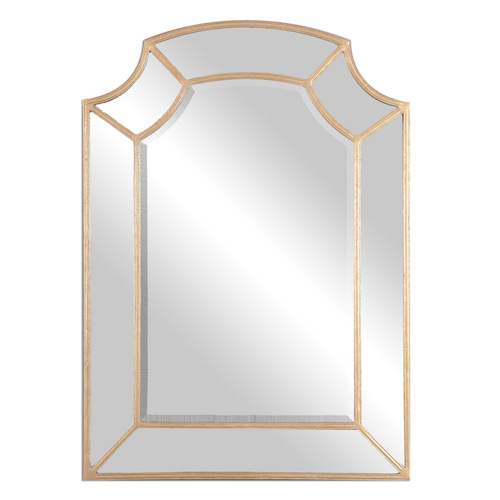 FRANCOLI GOLD ARCH MIRROR - AmericanHomeFurniture