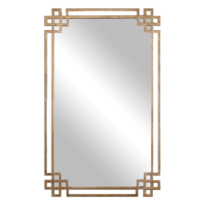 DEVOLL ANTIQUE GOLD MIRROR - AmericanHomeFurniture