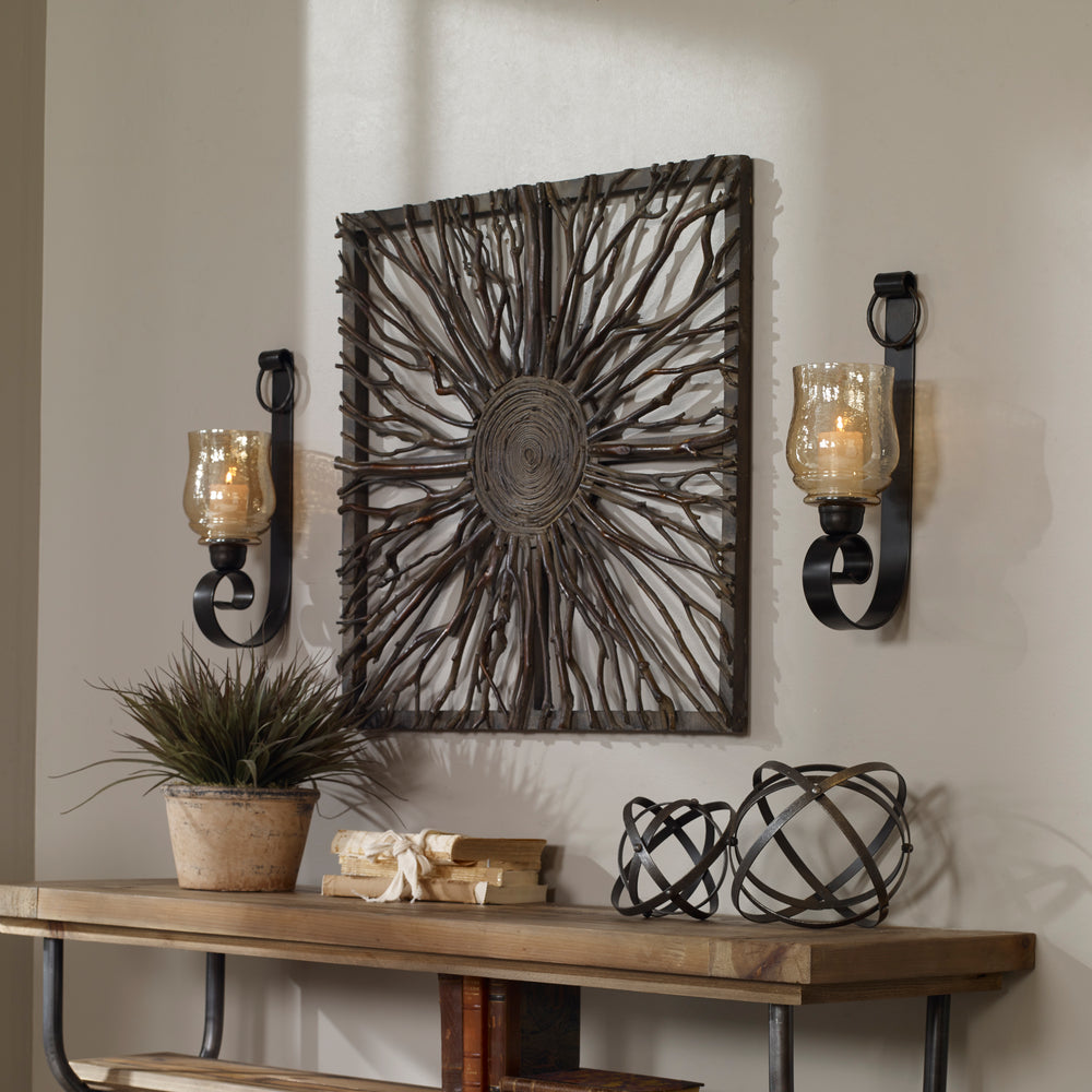 JOSELYN SMALL WALL SCONCES, SET/2 - AmericanHomeFurniture