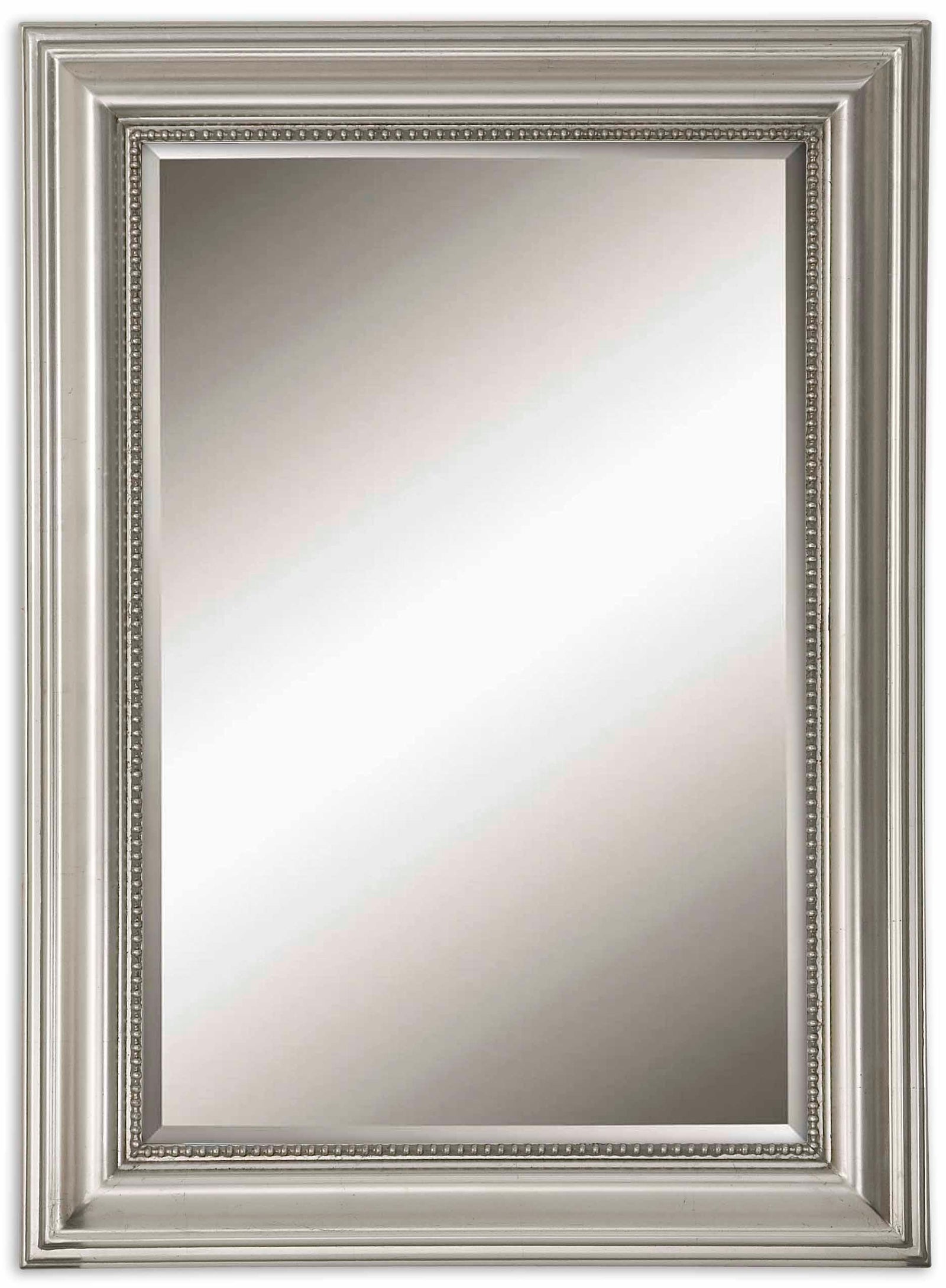 Uttermost STUART SILVER BEADED MIRROR VANITY MIRRORS