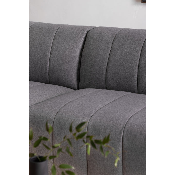 American Home Furniture | Moe's Home Collection - Lyric Arm Chair Left Grey