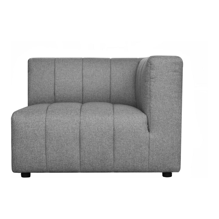 American Home Furniture | Moe's Home Collection - Lyric Arm Chair Right Grey