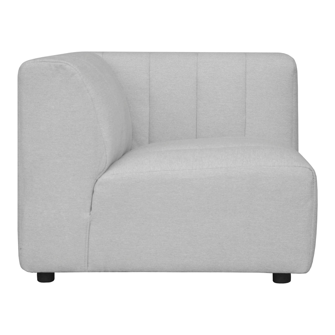 American Home Furniture | Moe's Home Collection - Lyric Arm Chair Right Oatmeal