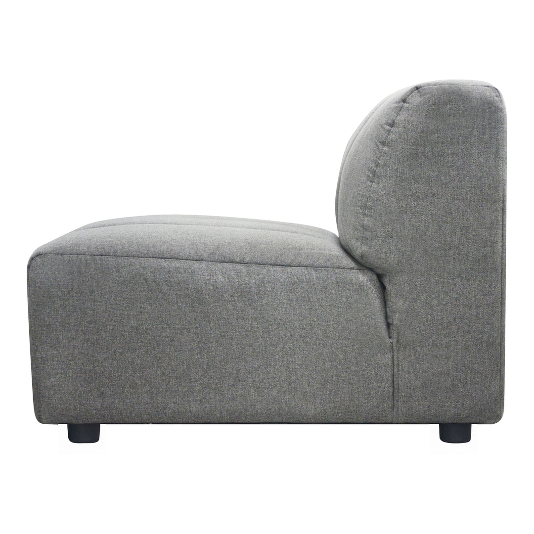 American Home Furniture | Moe's Home Collection - Lyric Slipper Chair Grey