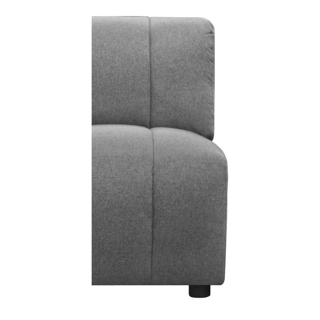 American Home Furniture | Moe's Home Collection - Lyric Slipper Chair Grey