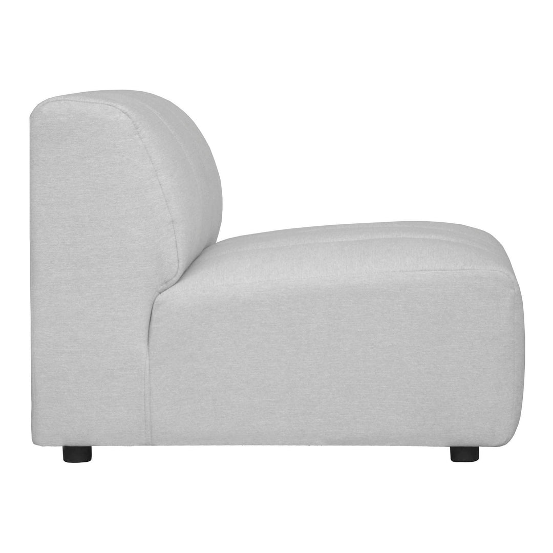 American Home Furniture | Moe's Home Collection - Lyric Slipper Chair Oatmeal