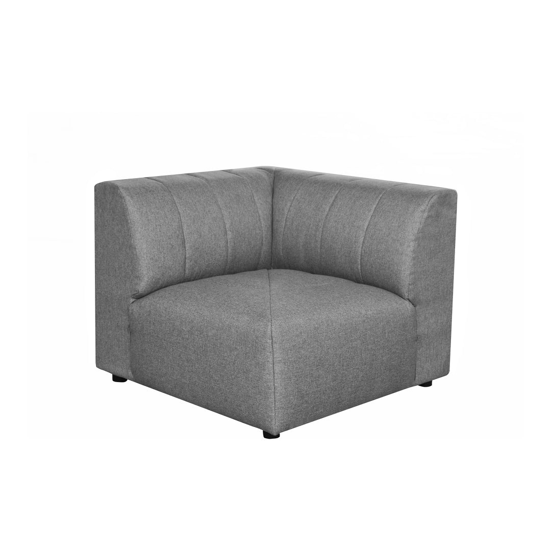 American Home Furniture | Moe's Home Collection - Lyric Corner Chair Grey
