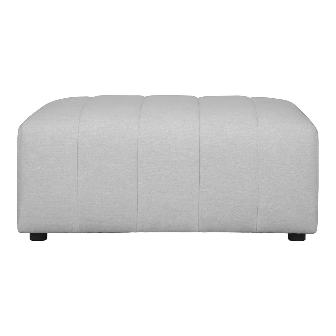 American Home Furniture | Moe's Home Collection - Lyric Ottoman Oatmeal