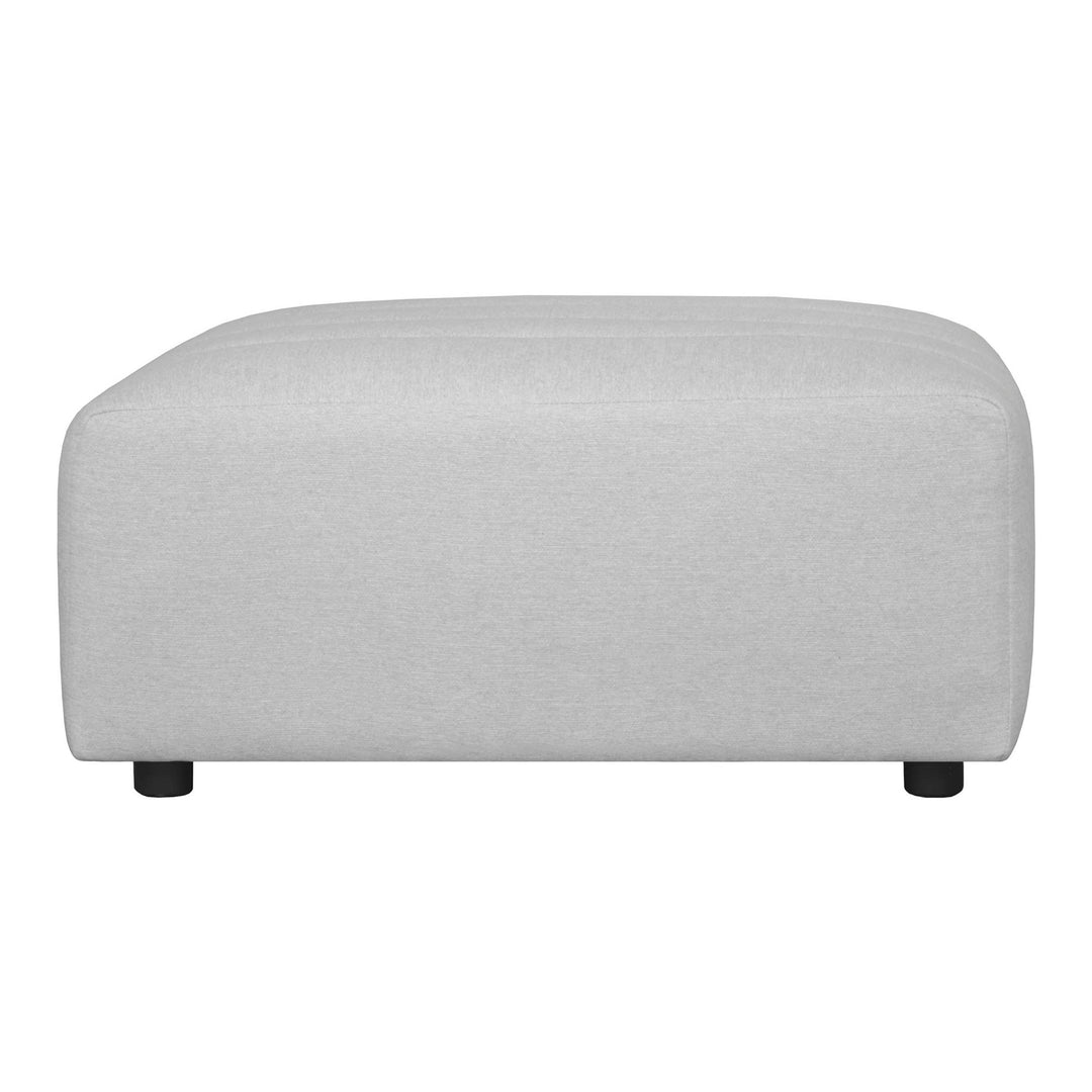 American Home Furniture | Moe's Home Collection - Lyric Ottoman Oatmeal