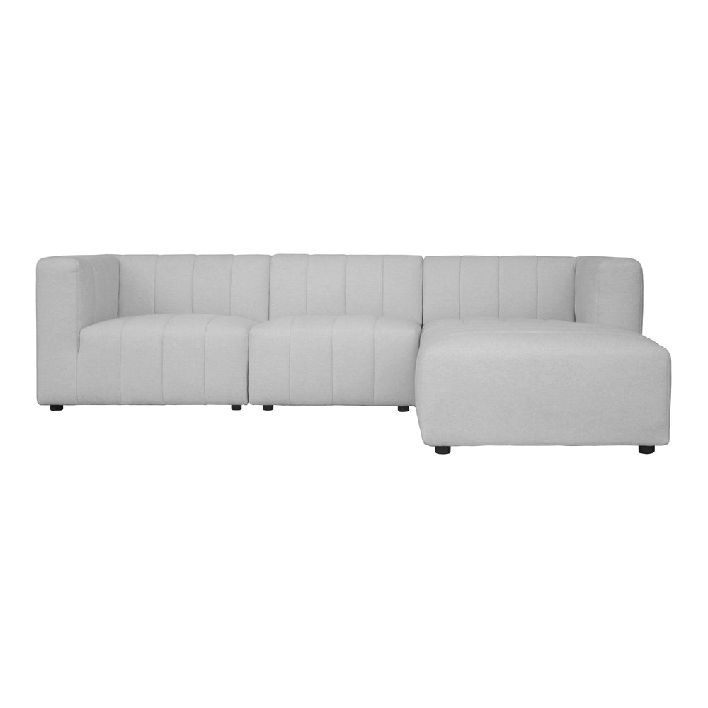 American Home Furniture | Moe's Home Collection - Lyric Lounge Modular Sectional Oatmeal
