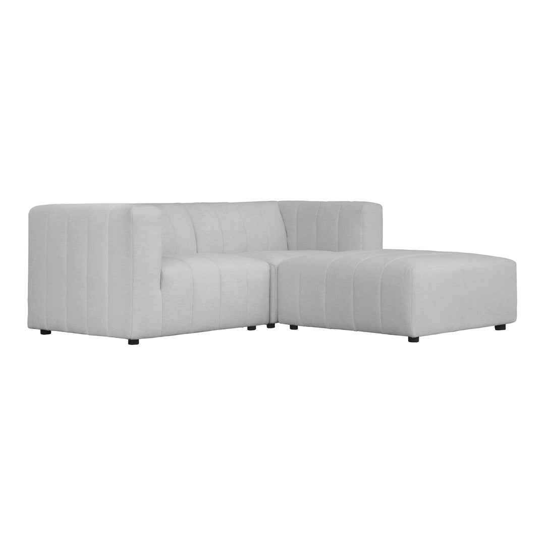 American Home Furniture | Moe's Home Collection - Lyric Nook Modular Sectional Oatmeal