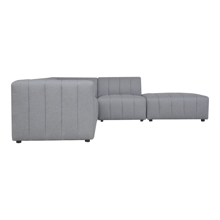 American Home Furniture | Moe's Home Collection - Lyric Dream Modular Sectional Right Grey