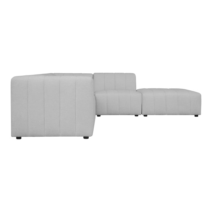 American Home Furniture | Moe's Home Collection - Lyric Dream Modular Sectional Right Oatmeal