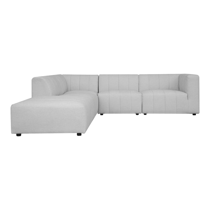 American Home Furniture | Moe's Home Collection - Lyric Dream Modular Sectional Left Oatmeal