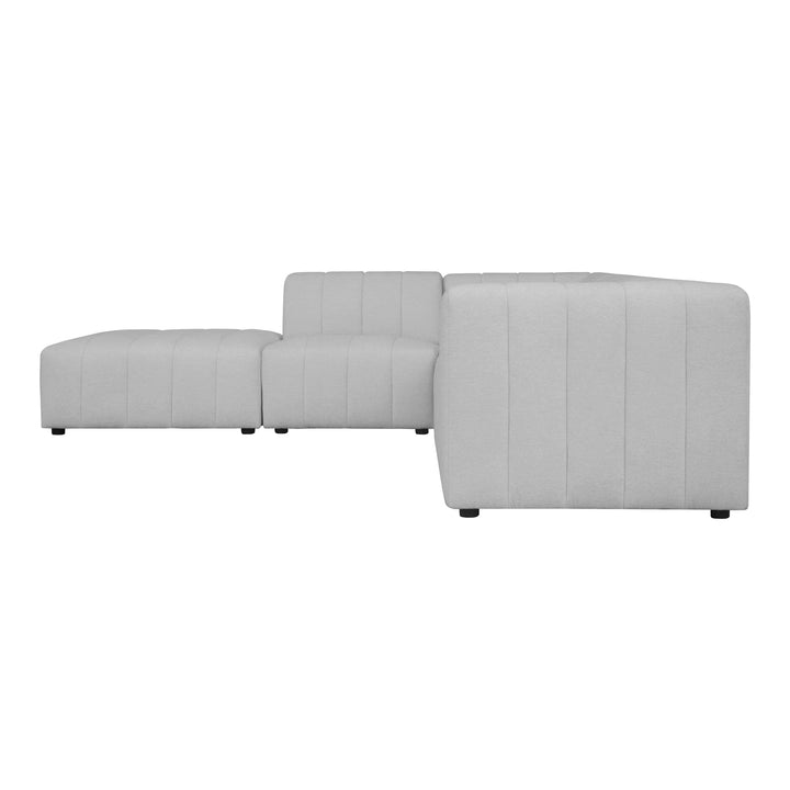 American Home Furniture | Moe's Home Collection - Lyric Dream Modular Sectional Left Oatmeal