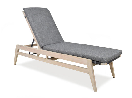 Woodbridge Bellevue Teak Chaise OUTDOOR CHAISE LOUNGES