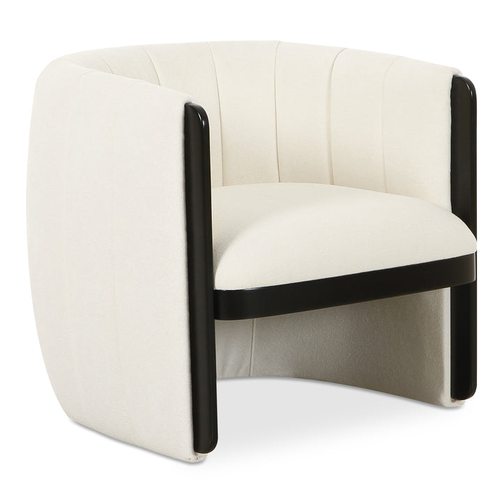 American Home Furniture | Moe's Home Collection - Francis Accent Chair White