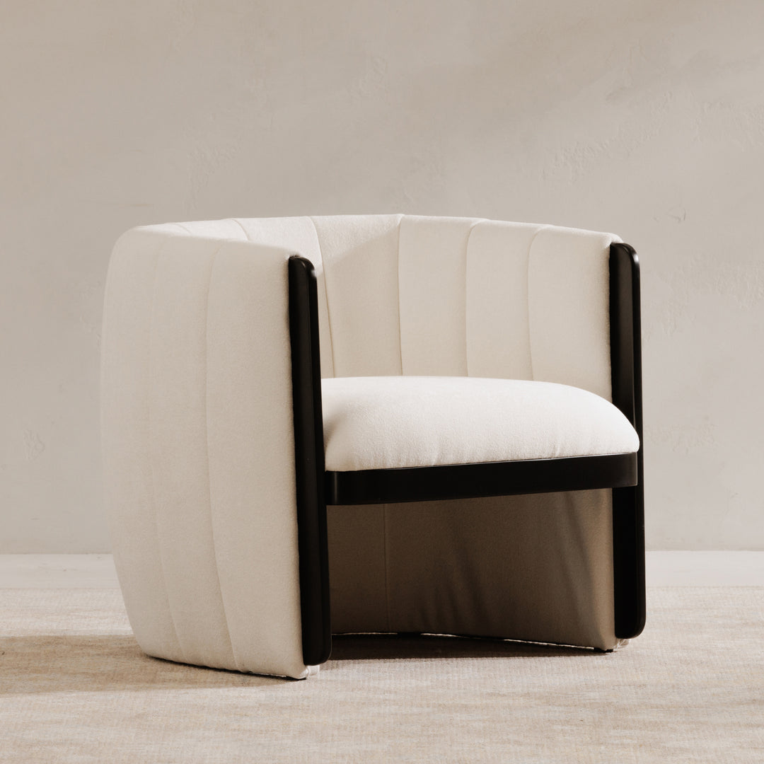 American Home Furniture | Moe's Home Collection - Francis Accent Chair White