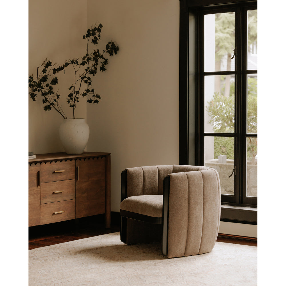 American Home Furniture | Moe's Home Collection - Francis Accent Chair Taupe