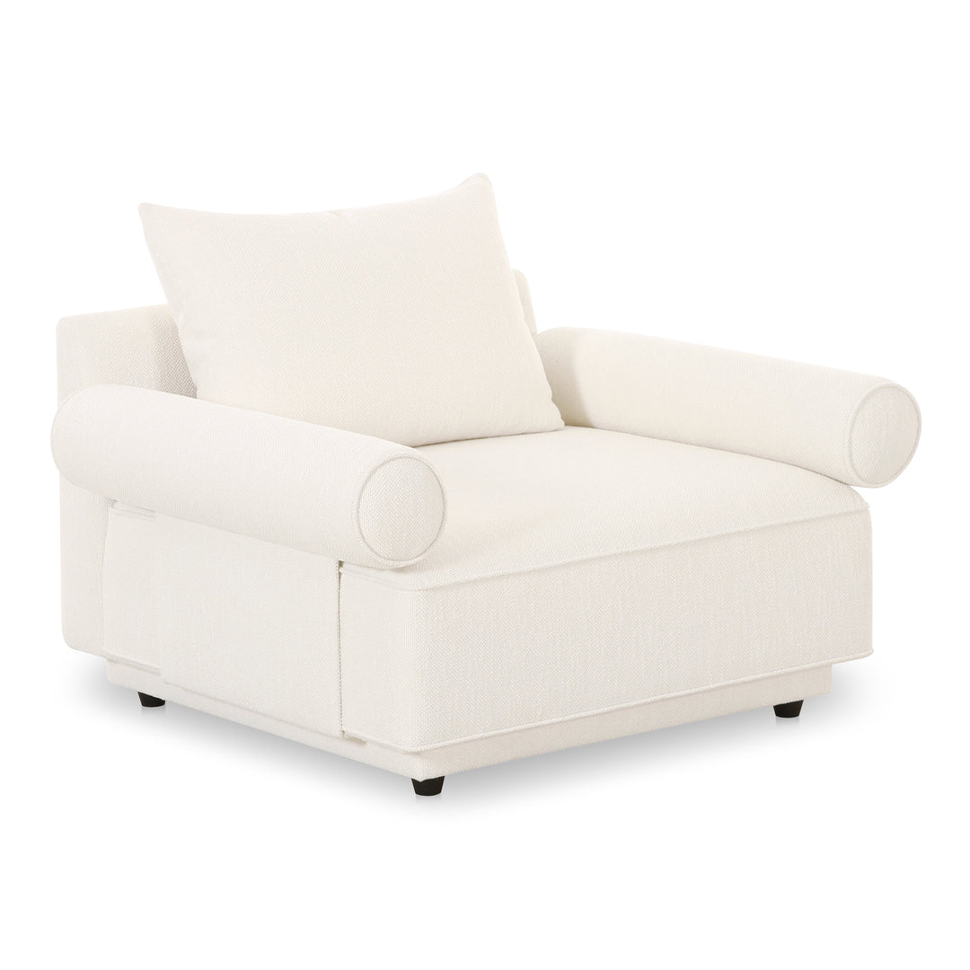 American Home Furniture | Moe's Home Collection - Rosello Arm Chair White
