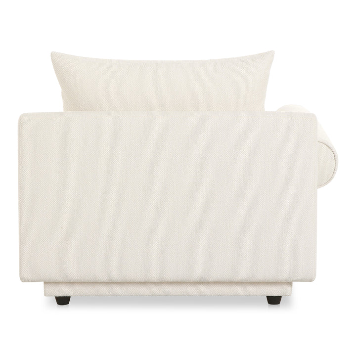 American Home Furniture | Moe's Home Collection - Rosello Left Arm Facing Chair White