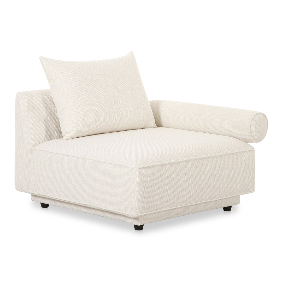 American Home Furniture | Moe's Home Collection - Rosello Right Arm Facing Chair White