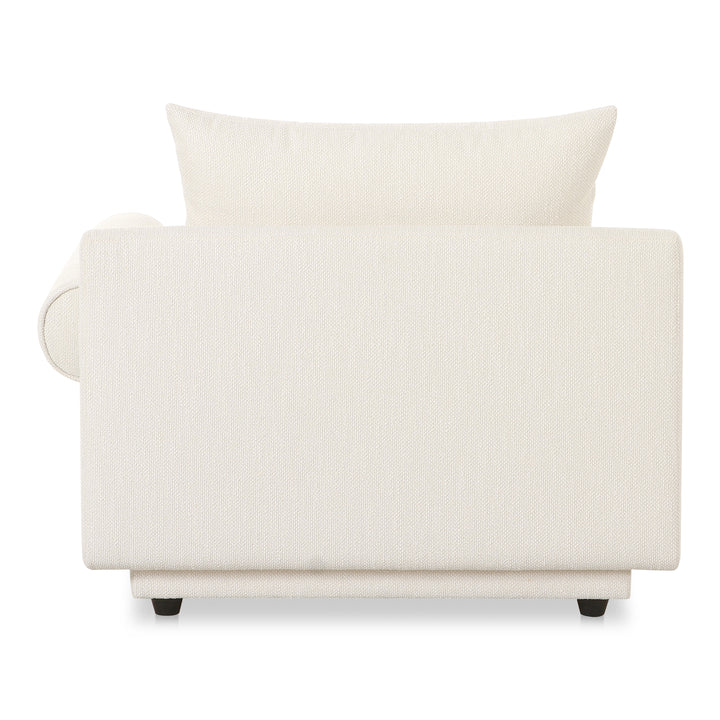 American Home Furniture | Moe's Home Collection - Rosello Right Arm Facing Chair White