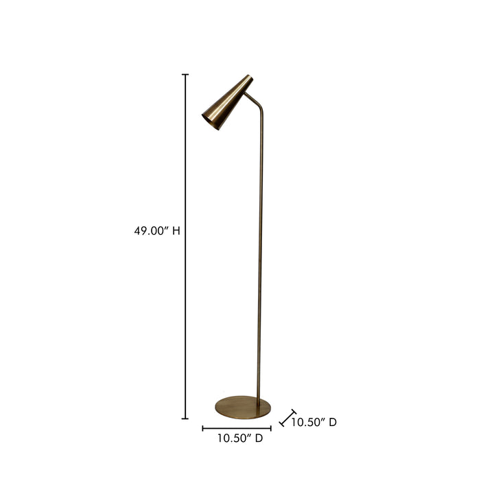 American Home Furniture | Moe's Home Collection - Trumpet Floor Lamp