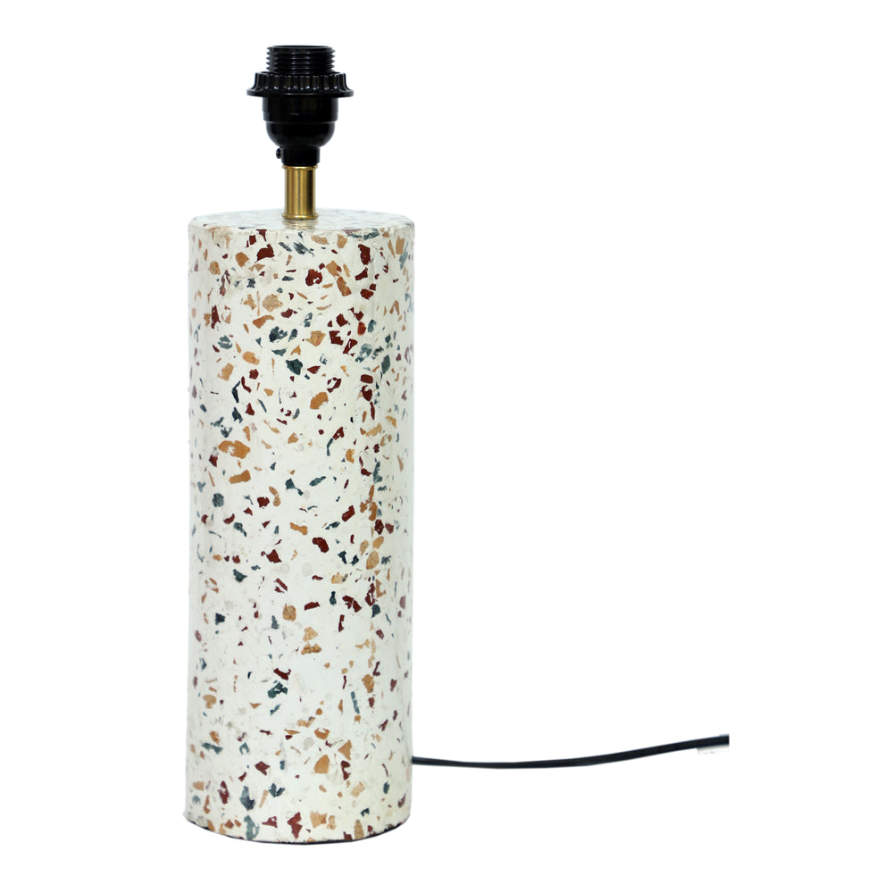 American Home Furniture | Moe's Home Collection - Terrazzo Cylinder Table Lamp