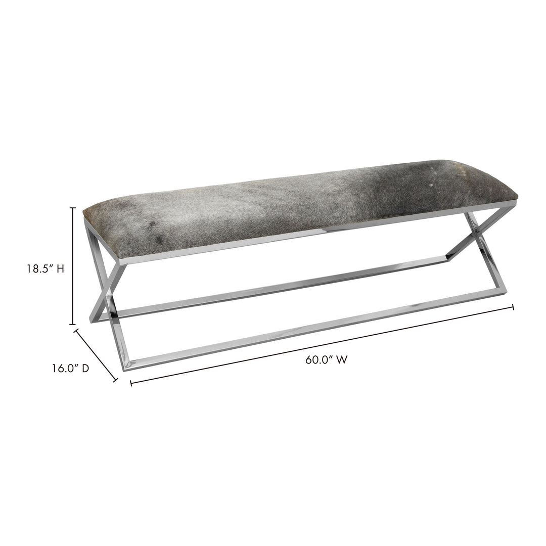 American Home Furniture | Moe's Home Collection - Rossi Bench