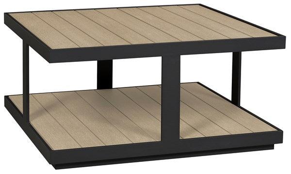 Vanguard Furniture Montclair Outdoor Square Cocktail Table OUTDOOR COFFEE TABLES