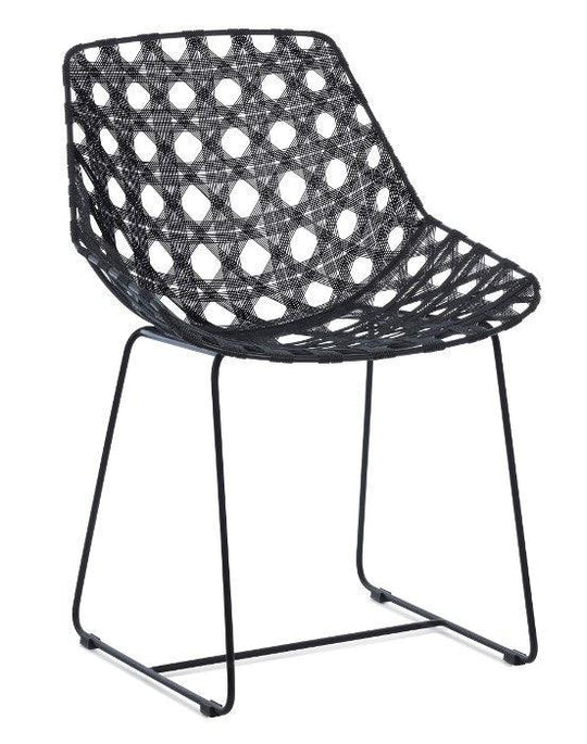 Oggetti Octa Side Chair, Black - Set of 2 DINING CHAIRS