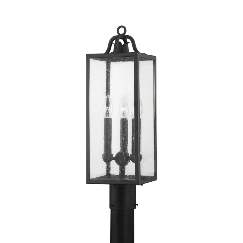 Troy Lighting Caiden 3 Light Exterior Post OUTDOOR LANTERNS