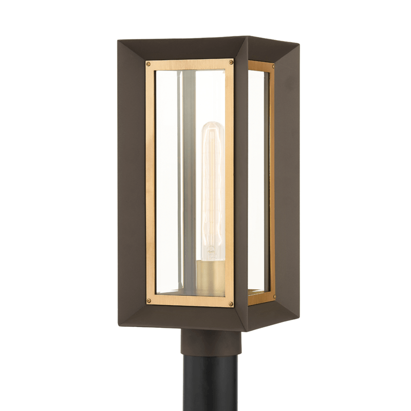 Troy Lighting Lowry 1 Light Exterior Post OUTDOOR LANTERNS