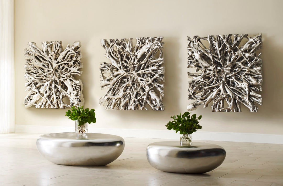 Square Root Wall Art, Silver Leaf, LG - Phillips Collection - AmericanHomeFurniture