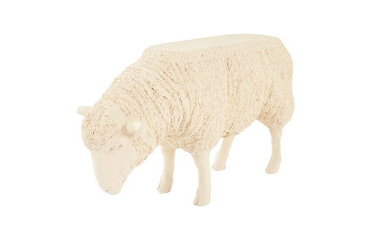 Phillips Collection Sheep Side Table, Peach/Cream ACCENT TABLES
