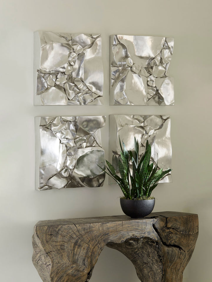 Cairn Wall Tile, Silver - Phillips Collection - AmericanHomeFurniture